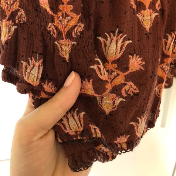 Boho Long Sleeve Romper - Picture 5 of 8